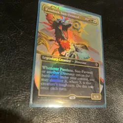 MTG 1x FOIL BORDERLESS Pantlaza, Sun-Favored 20 Lost Caverns of Ixalan x1 NM - Image 1