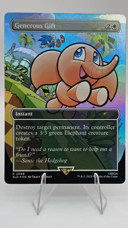 Generous Gift (2088) (Rainbow Foil) - Secret Lair 2088 - Image 1