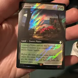 MTG - Canopy Vista (Surge Foil) 783 - Universes Beyond: Fallout NM - Image 2