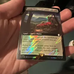 MTG - Canopy Vista (Surge Foil) 783 - Universes Beyond: Fallout NM - Image 3