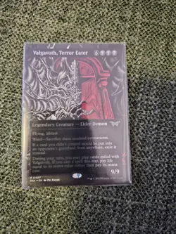 Valgavoth, Terror Eater (Showcase) (Textured Foil) Duskmourn: House of Horror - Image 1