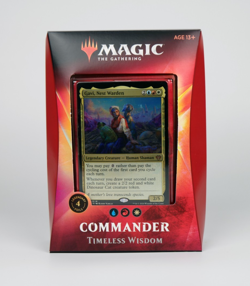 Magic: The Gathering Commander 2020 Timeless Wisdom Deck - Image 1