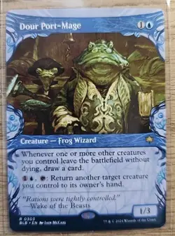 Dour Port-Mage - Bloomburrow - SHOWCASE - NM - Image 1