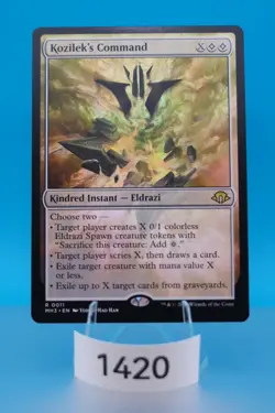 MTG Kozilek's Command Modern Horizons 3 Regular #11 - Image 1