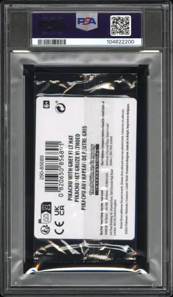 PSA 10 Pikachu with Grey Felt Hat Pokemon BSP VAN GOGH Pikachu Graded Pack 2023 - Image 2