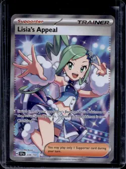 2024 Pokemon SV Surging Sparks SSP EN Lisia's Appeal Reverse Holo #234/191 - Image 1