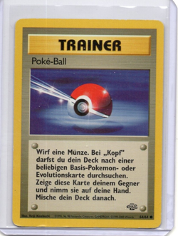 Poke Ball 64/64 Jungle German MP 1999 Vintage Pokemon - Image 1