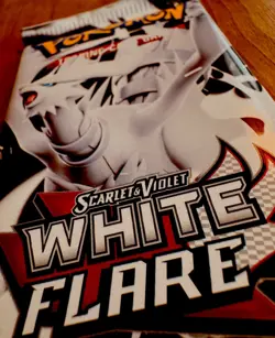 EXTREMELY HEAVY Pokemon TCG S&V White Flare Booster Pack (22.84g!) - Image 3