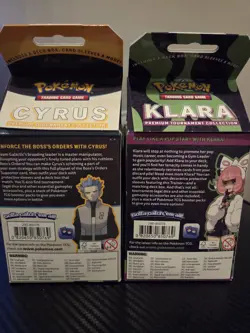 Pokemon TCG: Cyrus and Klara Premium Tournament Collection Set Of 2 SEALED BNIB 820650850769 - Image 2