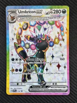 Pokemon TCG Umbreon EX SVP 176 Premium Figure Collection Promo - Image 1