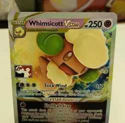 Whimsicott VSTAR 065/172 Prize Pack Series Pokemon Play! Mint Condition - Image 2