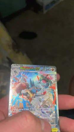 Pokemon TCG Mega Lucario EX 179/132 SIR Mega Evolutions - Image 3
