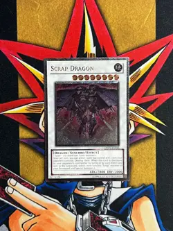 DREV-EN043 Scrap Dragon Ultimate Rare UNL Edition VLP Yugioh Card - Image 1