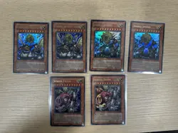 YuGiOh EP1-EN-1,2,3 Theinen, Andro, Sphinx Teleia Pyramid of Light! -Lot of 6 NM - Image 1
