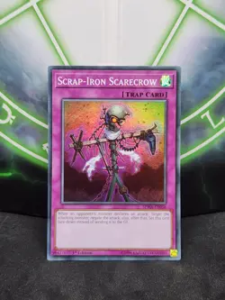 Yugioh Scrap-Iron Scarecrow SPWA-EN058 Super Rare 1st Edition NM - Image 1