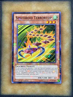 Yugioh Speedroid Terrortop SP17-EN022 Starfoil 1st Ed NM - Image 1