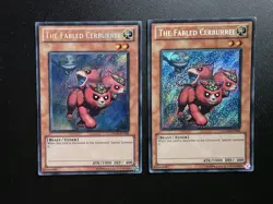 2× The Fabled Cerburrel HA04-EN008 Secret Rare LP Yugioh - Image 1