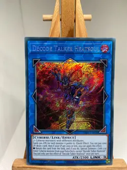 Decode Talker Heatsoul - Secret Rare 1st Edition RA01-EN048 - NM - YuGiOh - Image 1