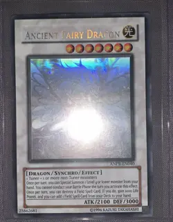 Ancient Fairy Dragon Ghost Rare EN040 Yugioh ANPR-EN040 LP - Image 1