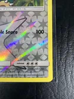 Snorlax 50/68 Hidden Fates Pokemon 2019 TCG Reverse Holo Card ( Pack Fresh ) - Image 5