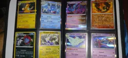 Pokemon Card Binder Collection See Photos For All Cards Included Binder Included - Image 5