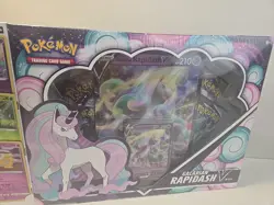 "POKEMON" GALARIAN RAPIDASH V BOX" TCG BOOSTER PACKS TRADING CARDS - Image 2