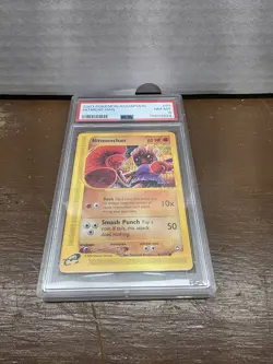 PSA-8 Hitmonchan Aquapolis Pokemon Near Mint, Regular Common Card 81/147 - Image 2