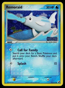 Pokemon Card - Remoraid Unseen Forces 71/115 Reverse Holo Stamped - Image 1