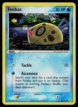 Pokemon Card - Feebas Hidden Legends 61/101 Reverse Holo - Image 1