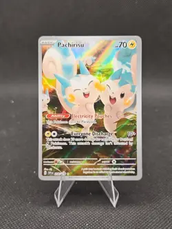 Pokemon TCG Pachirisu Scarlet & Violet 208/198 Illustration Rare Card - Image 1