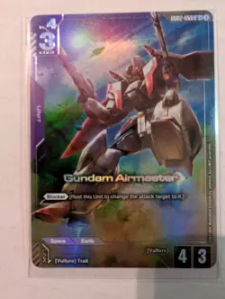 Gundam TCG Gundam Airmaster U+ GD02-059 Dual Impact Card Game Uncommon Alt Art - Image 1