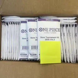 Lot Of 39 One Piece Card Game Store Tournament Kit 2025 Vol. 3 - Image 1