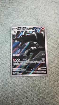 Houndoom 66/64 Shrouded Fable Illustration Rare Card, Near Mint Condition - Image 1
