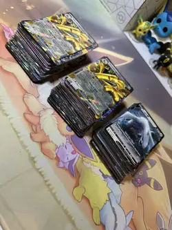 Pokemon Cards Lot Of 215 Ex, Full Art Ex/V Vstar Vmax - Image 3