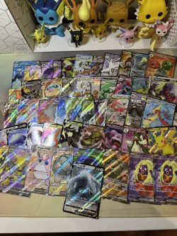 Pokemon Cards Lot Of 215 Ex, Full Art Ex/V Vstar Vmax - Image 4