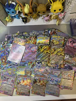 Pokemon Cards Lot Of 215 Ex, Full Art Ex/V Vstar Vmax - Image 5