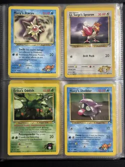 Pokemon Vintage Binder Collection - 56 Cards Assorted Sets - Pokemon TCG WOTC - Image 1