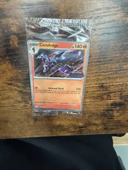 Pokemon Phantasmal Flames Prerelease Staff Promo Cards Sealed Set of 4 Sealed - Image 1