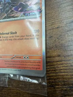 Pokemon Phantasmal Flames Prerelease Staff Promo Cards Sealed Set of 4 Sealed - Image 4