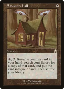 4x Assembly Hall - LP - Mercadian Masques - SPARROW MAGIC mtg - Image 1