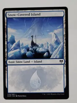 Snow-Covered Basic Lands , Kaldheim, Forest/Island/Mountain/Plains/Swamp - Image 2