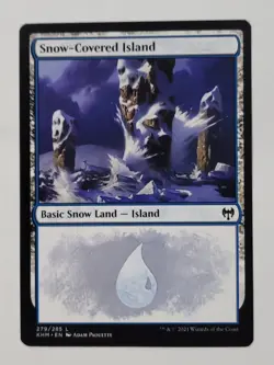Snow-Covered Basic Lands , Kaldheim, Forest/Island/Mountain/Plains/Swamp - Image 4
