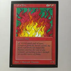 Wall of Fire x (1) MTG - Collectors' Edition (CE) - EX/NM - Image 1