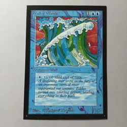 Wall of Water x (1) MTG - Collectors' Edition (CE) - EX/NM - Image 1