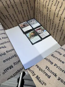 🧙17lbs+ 4200+ UNSEARCHED Magic The Gathering Bulk Lot LP/NM w/ Rares & Foils‼ - Image 2
