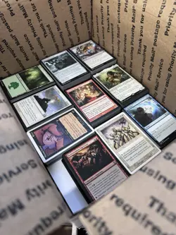🧙17lbs+ 4200+ UNSEARCHED Magic The Gathering Bulk Lot LP/NM w/ Rares & Foils‼ - Image 3