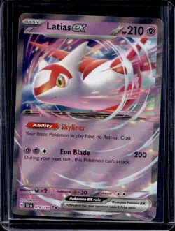 2024 Pokemon SV Surging Sparks SSP EN Latias Ex Reverse Holo #076/191 - Image 1
