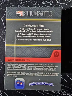 Pokemon TCG: Phantasmal Flames - Build & Battle Box IN-HAND! Pokemon Release - Image 2
