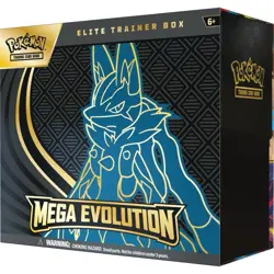 Pokemon Mega Evolution Lucario Elite Trainer Box ETB Factory Sealed Brand New - Image 1