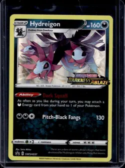 2019-2023 Pokemon SWSH Black Star Promos Hydreigon #SWSH037a - Image 1